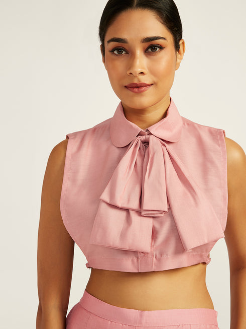 Women's Pink Pant Suit Set